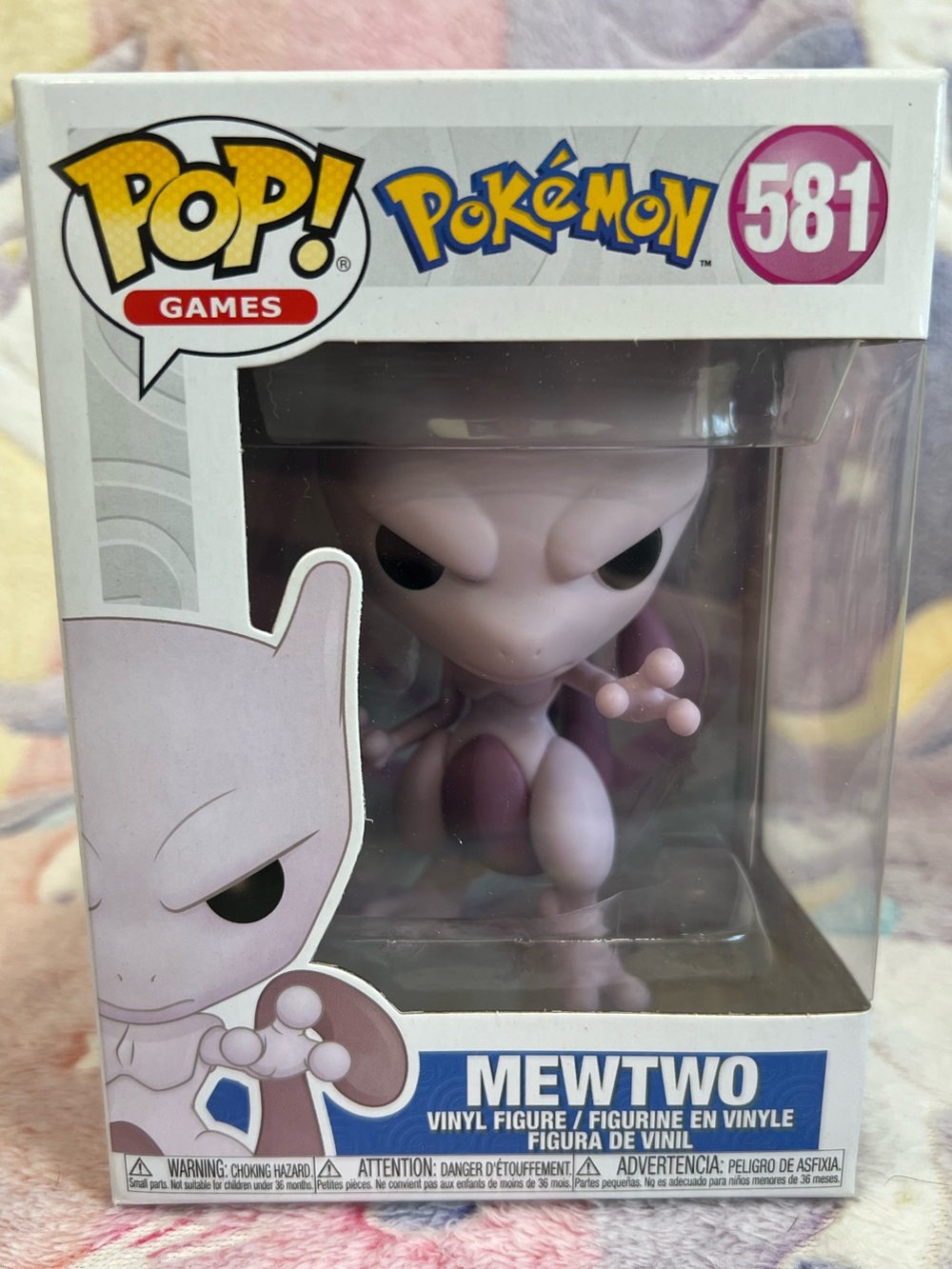 Funko Pop! Pokémon Mewtwo #581